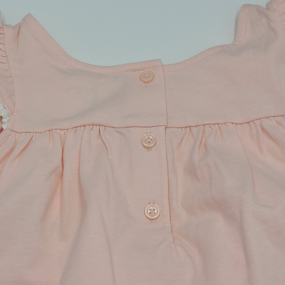 NEW Janie and Jack pink pintuck ruffle sleeve top size 2T - Picture 5 of 5